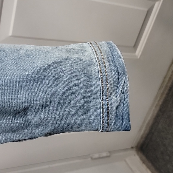 Social Standards Button Down Jean Jacket Size Large - Picture 4 of 7